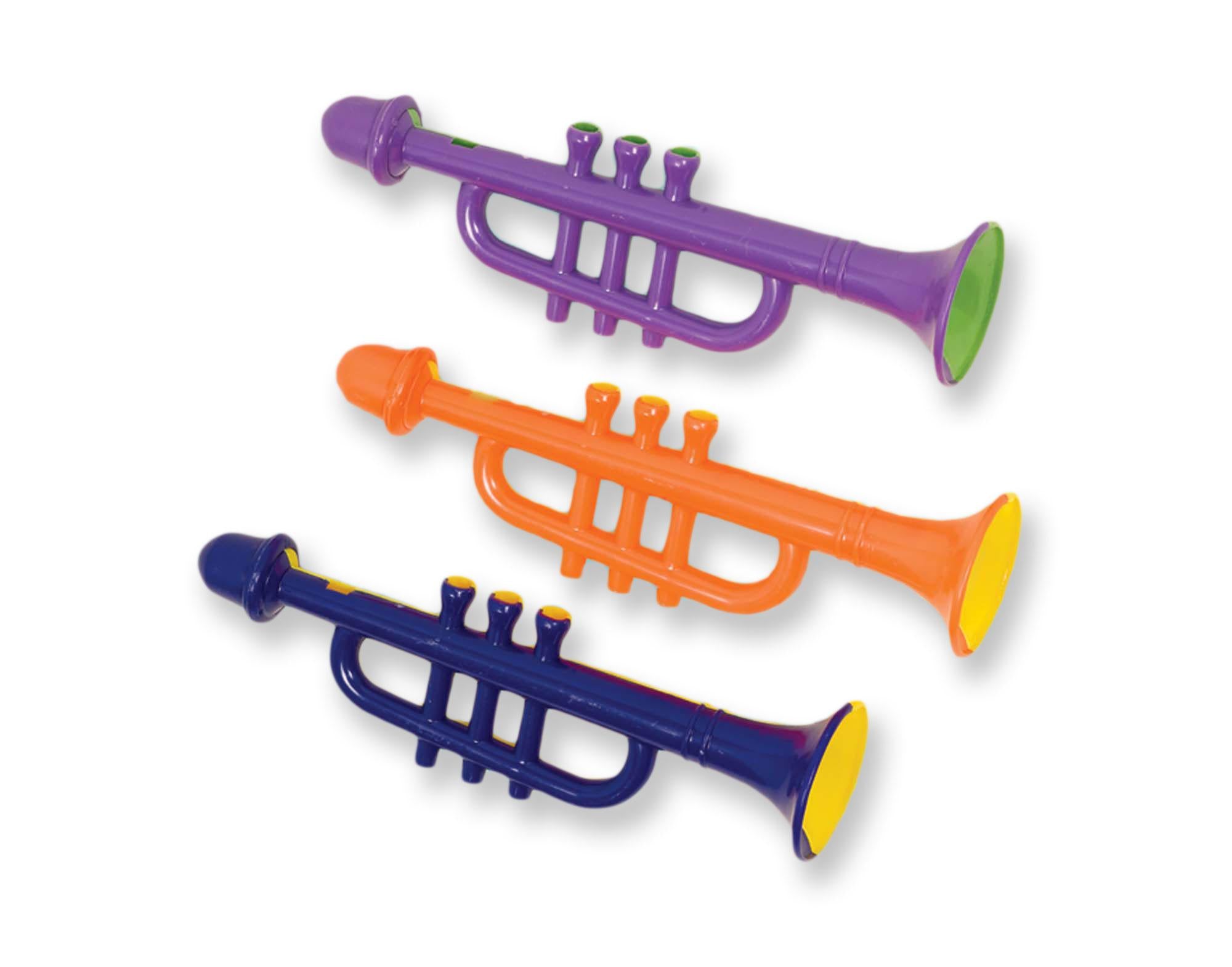 Plastic Trumpet Value Pack Favors 10pcs Party Favors - Party Centre