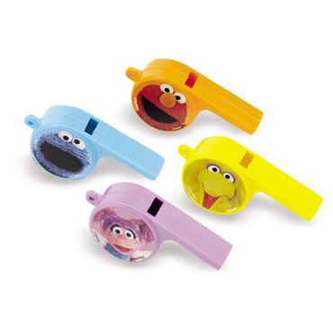 Sesame Street Whistles 12pcs Party Favors - Party Centre