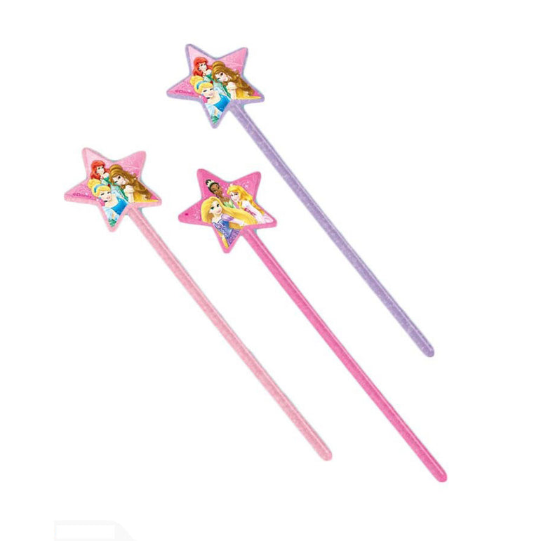 Disney Sparkle Princess Wand Favors 12pcs Party Favors - Party Centre