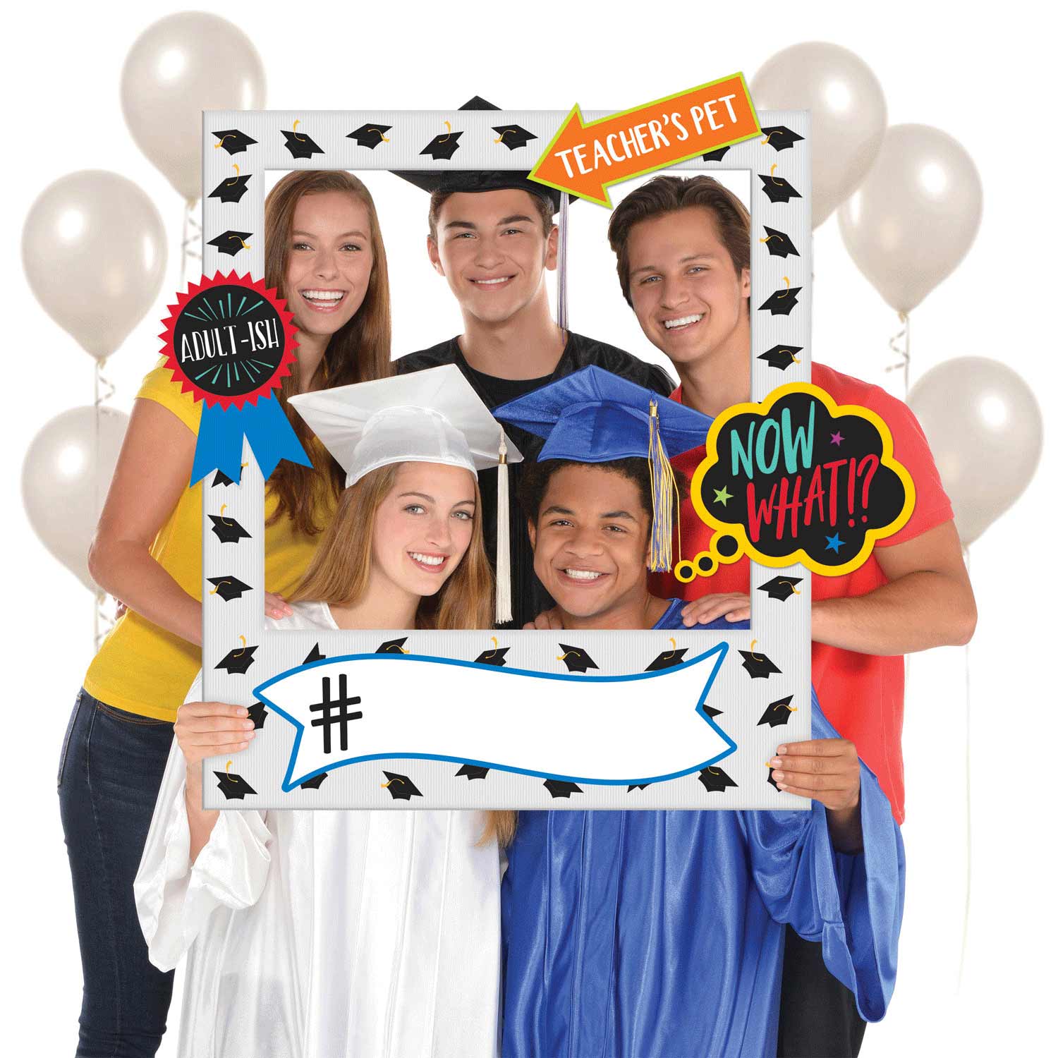 Grad Assembled Customize Giant Photo Frame Party Accessories - Party Centre