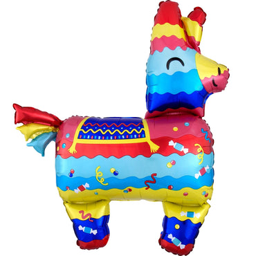 Fiesta Pinata SuperShape Balloon 73x83cm Balloons & Streamers - Party Centre