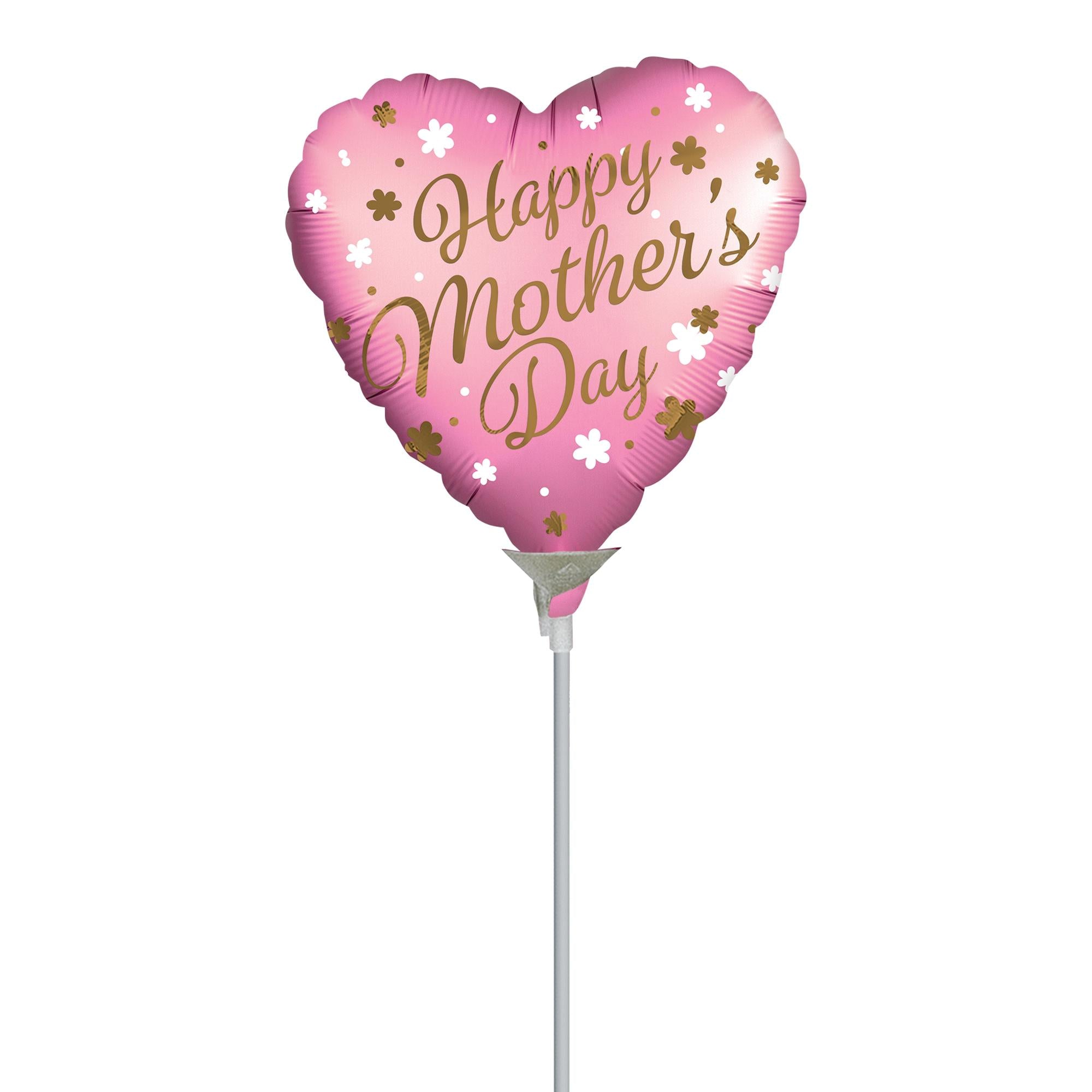 Mother's Day Satin Infused Foil Balloon 22cm Balloons & Streamers - Party Centre