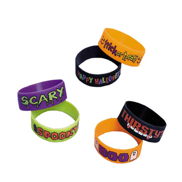 Halloween Cuff Band Favors 6pcs Favours - Party Centre