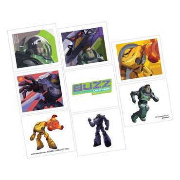 Buzz Lightyear Tattoo Favors