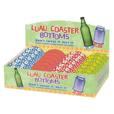 Luau Coaster Bottom 1in Candy Buffet - Party Centre