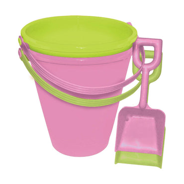 Bright Large Pail With Shovel Party Favors - Party Centre