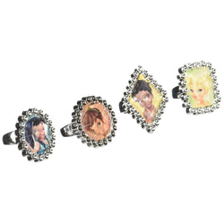 Disney Tinker Bell Jewel Ring Favors 18pcs Party Favors - Party Centre