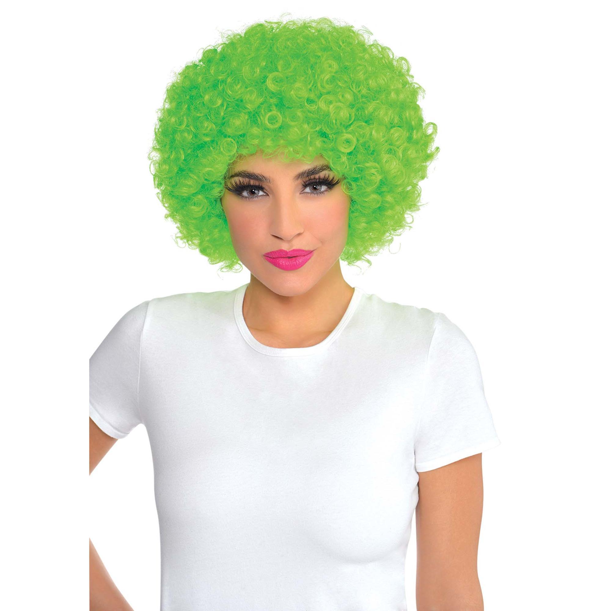 Neon Curly Wig