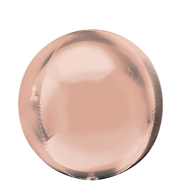 Rose Gold Orbz Jumbo Balloon 53cm Balloons & Streamers - Party Centre