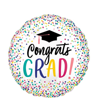 YAY Grad Jumbo Foil Balloon 71cm Balloons & Streamers - Party Centre