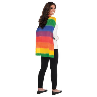 Rainbow Cape Costumes & Apparel - Party Centre