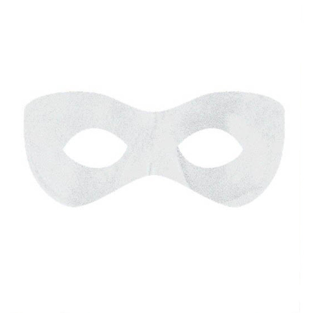 White Superhero Mask Costumes & Apparel - Party Centre