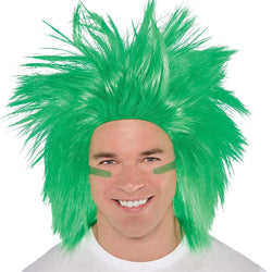 Green Crazy Wig