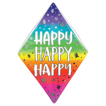 Happy It's Your Day Ultrashape Foil Balloon 38x63cm Balloons & Streamers - Party Centre