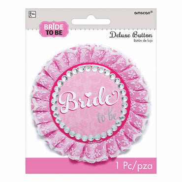 Elegant Bride Deluxe Button Party Accessories - Party Centre