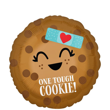 One Tough Cookie Foil Balloon 45cm Balloons & Streamers - Party Centre