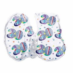 Here's to Your Birthday 30 SuperShape Balloon 66x53cm