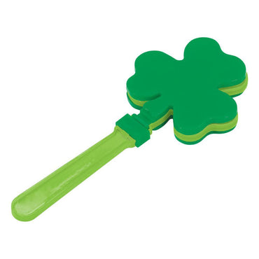 St.Patrick's Day Shamrock Hand Clapper 12pcs Party Favors - Party Centre