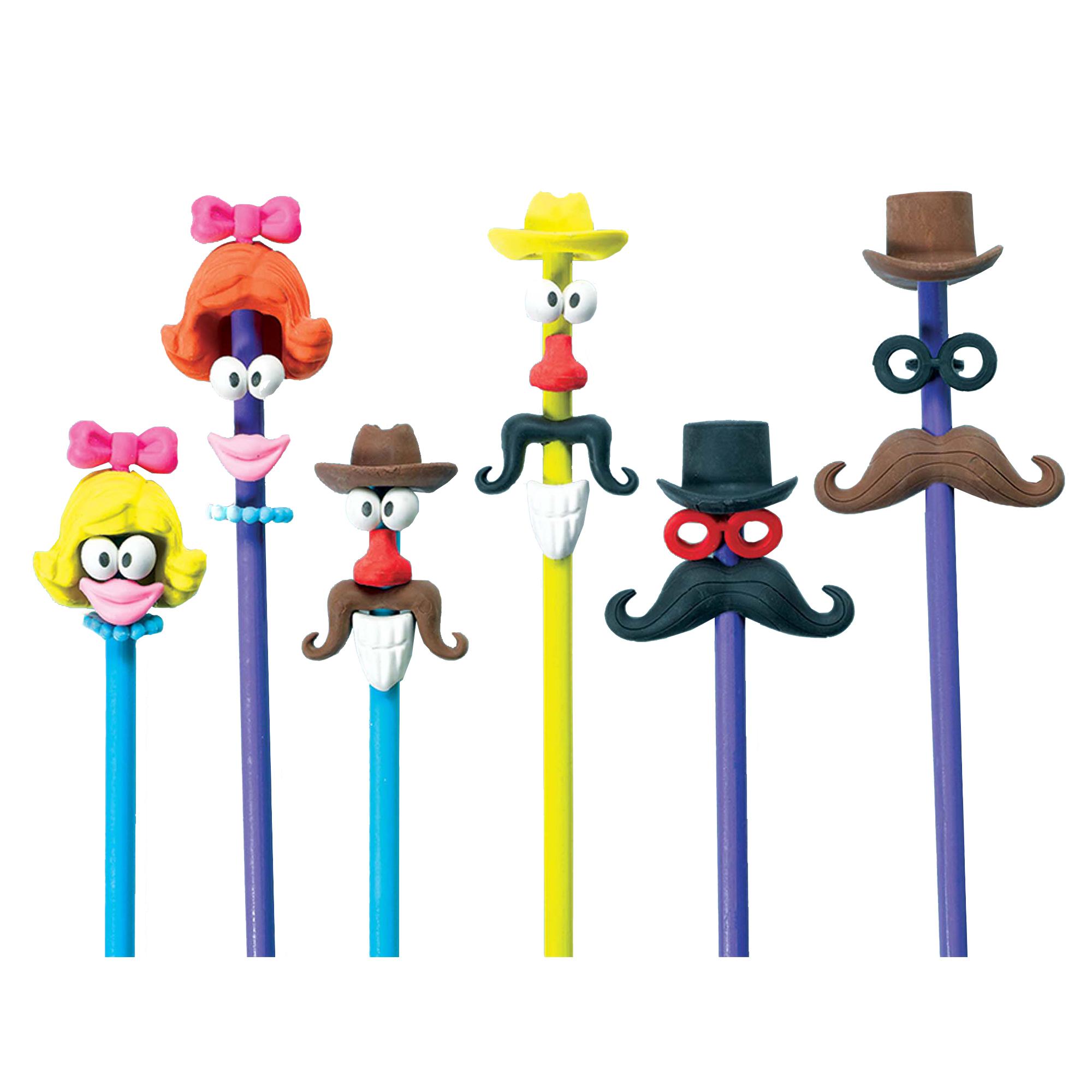 Character Stacking Eraser Favors 6pcs Party Favors - Party Centre