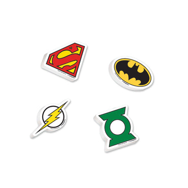 Justice League Eraser Favors 12pcs Party Favors - Party Centre