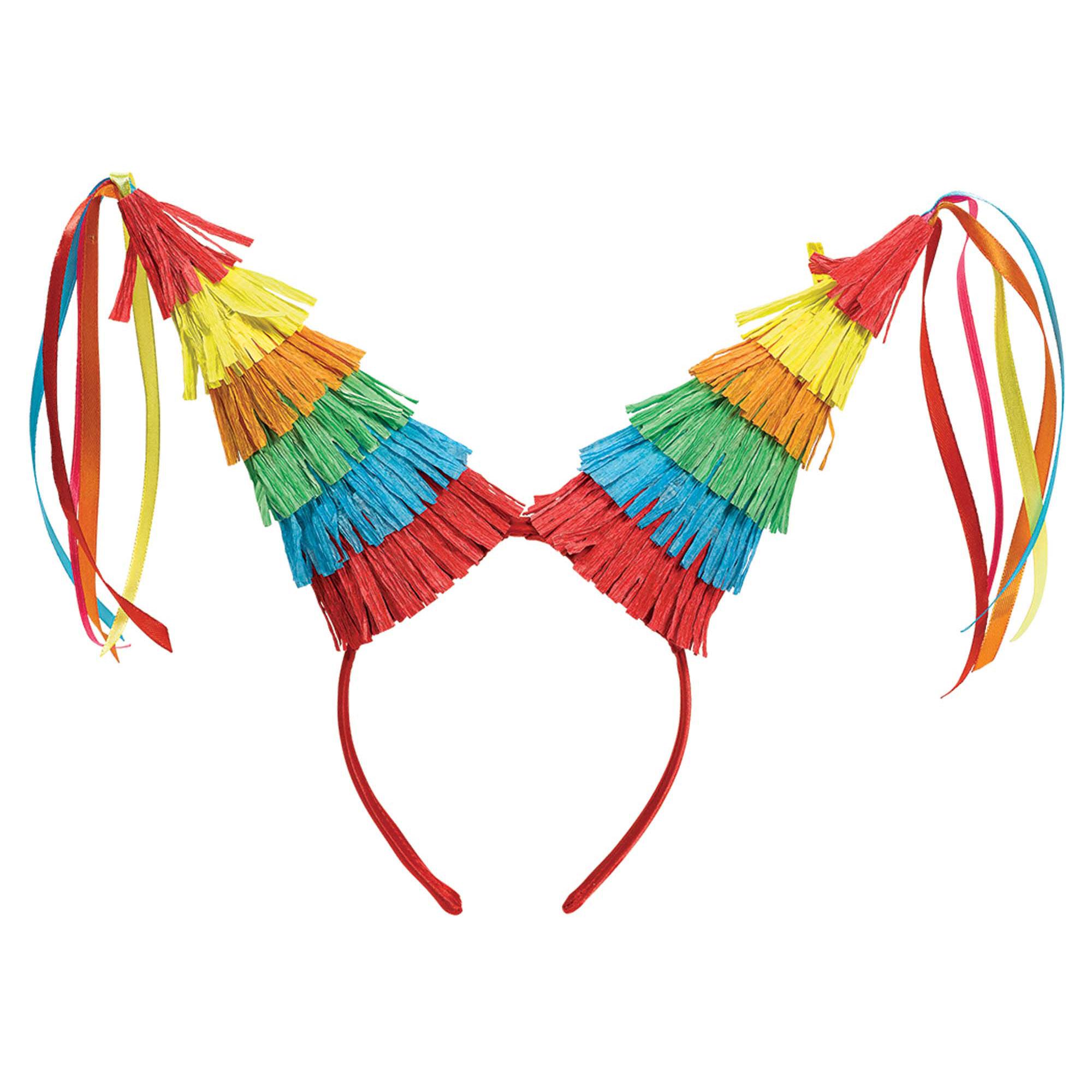 Fiesta Piñata Headband 10.25in x 10.50in Costumes & Apparel - Party Centre