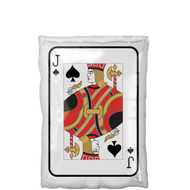 Roll the Dice Jack & Queen Junior Shape Balloon 30x43cm