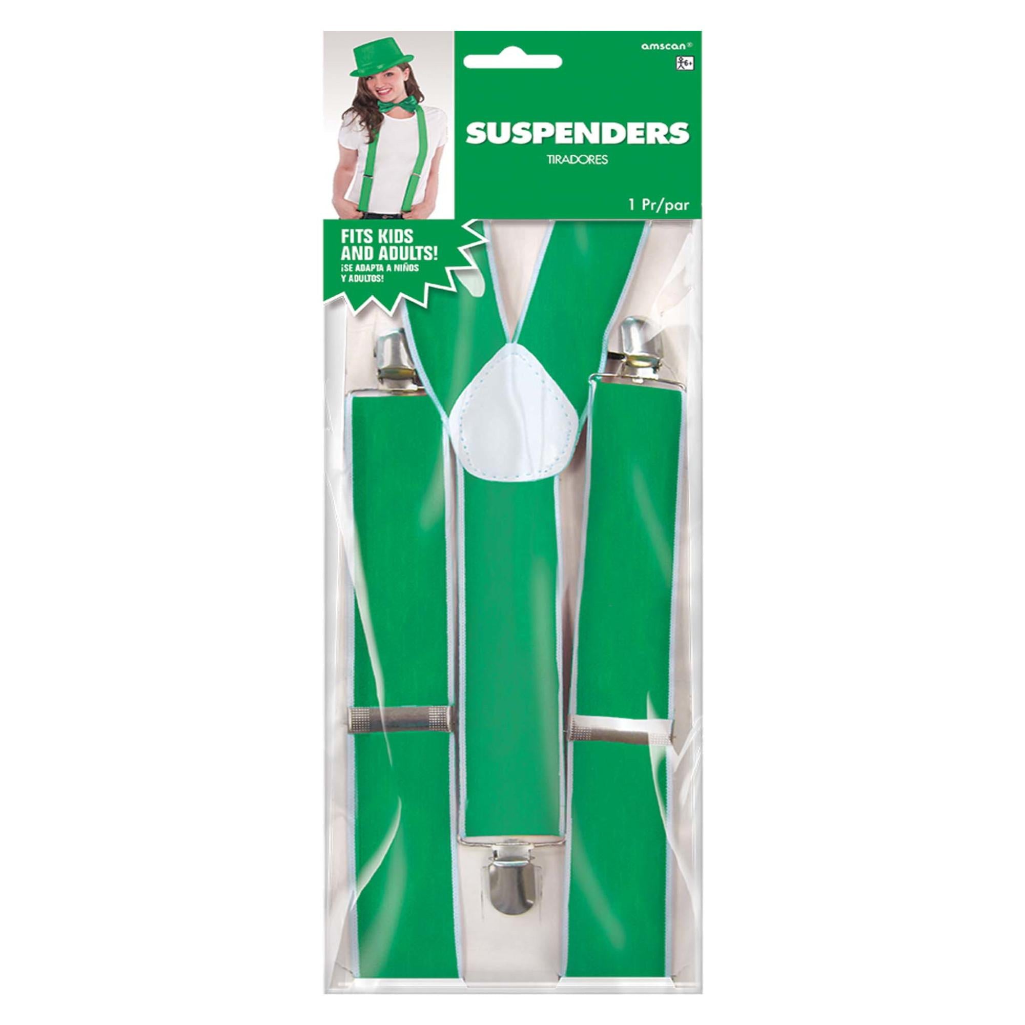 Green Suspenders Costumes & Apparel - Party Centre
