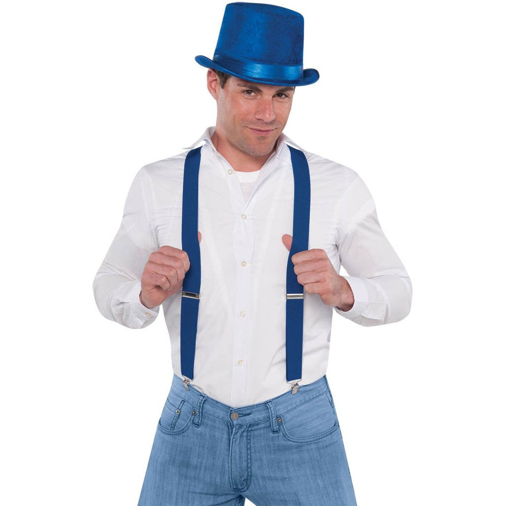 Blue Suspenders Costumes & Apparel - Party Centre
