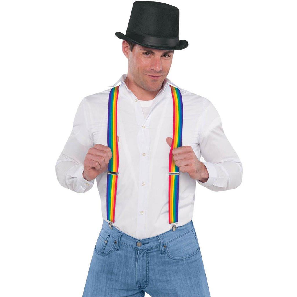 Rainbow Suspenders Costumes & Apparel - Party Centre