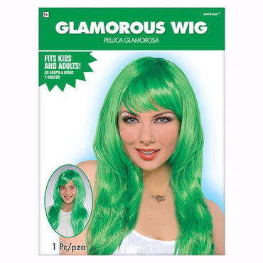Glamorous Green Wig