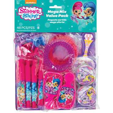 Shimmer And Shine Favor Mega Mix Value Pack 48pcs Party Favors - Party Centre