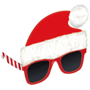 Santa Hat Glasses Costumes & Apparel - Party Centre