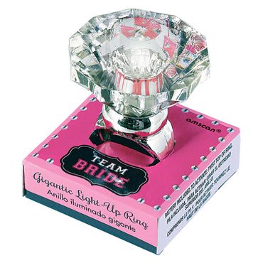 Bachelorette Gigantic Light-Up Ring