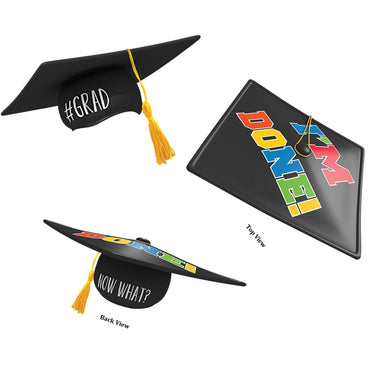 Giant Grad Cap - Fabric Costumes & Apparel - Party Centre