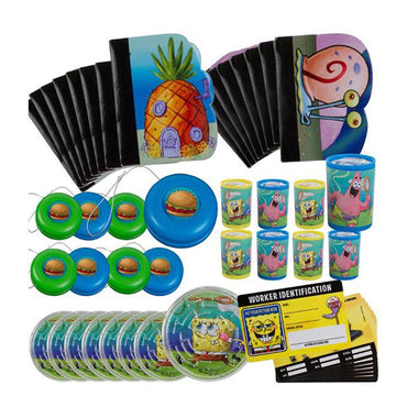 Spongebob Party Mega Mix Value Pack Favors 48pcs Party Favors - Party Centre