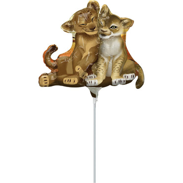 Lion King Mini Shape Foil Balloon 27x22cm Balloons & Streamers - Party Centre