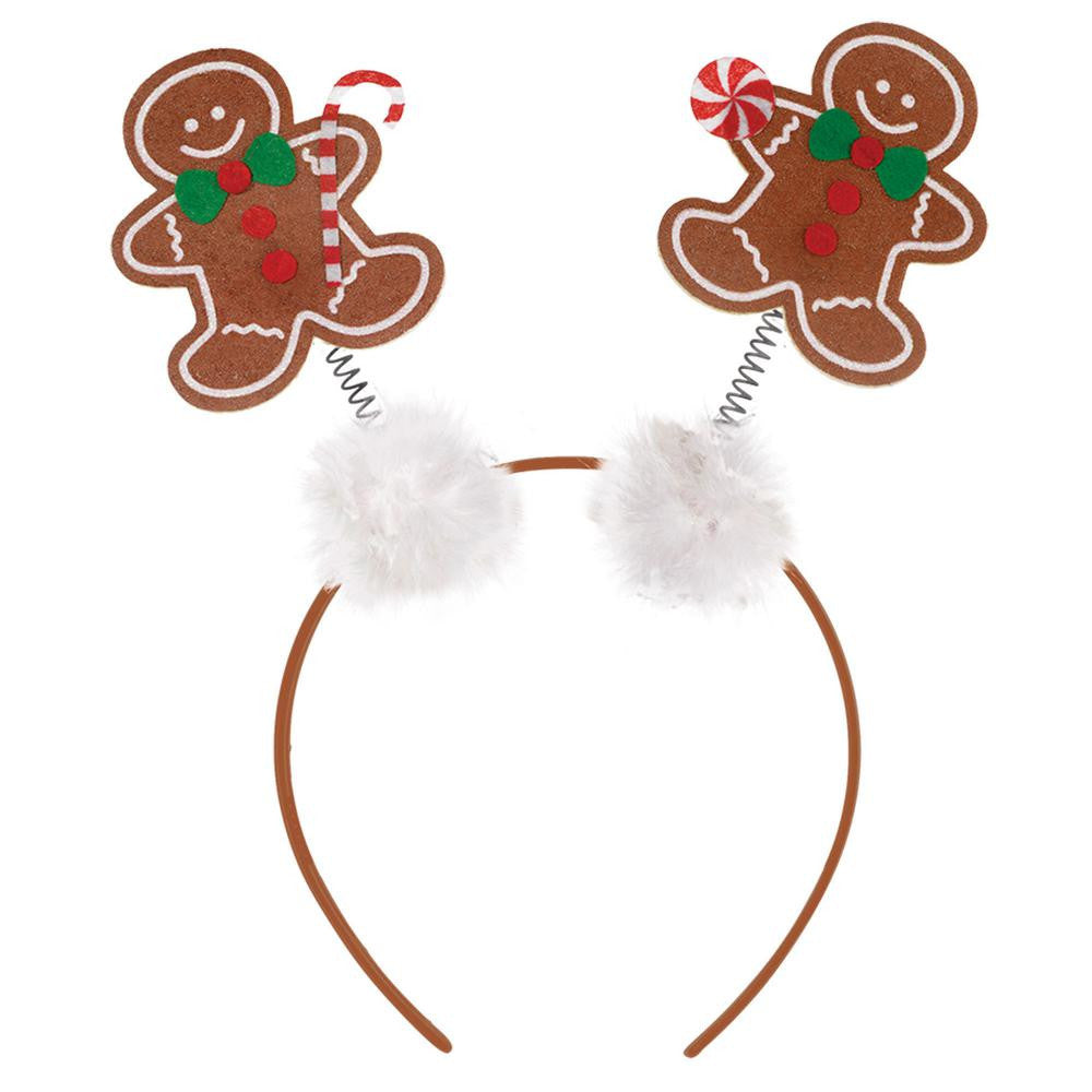 Gingerbread Headbopper Costumes & Apparel - Party Centre