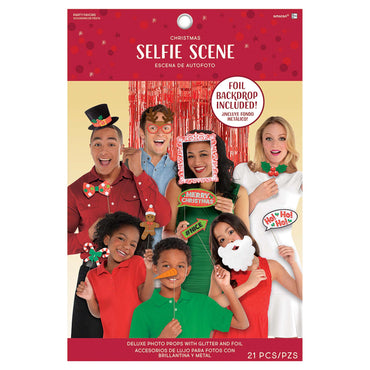 Christmas Selfie Scene 21pcs