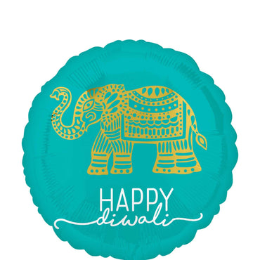 Diwali Celebration Foil Balloon 45cm Balloons & Streamers - Party Centre