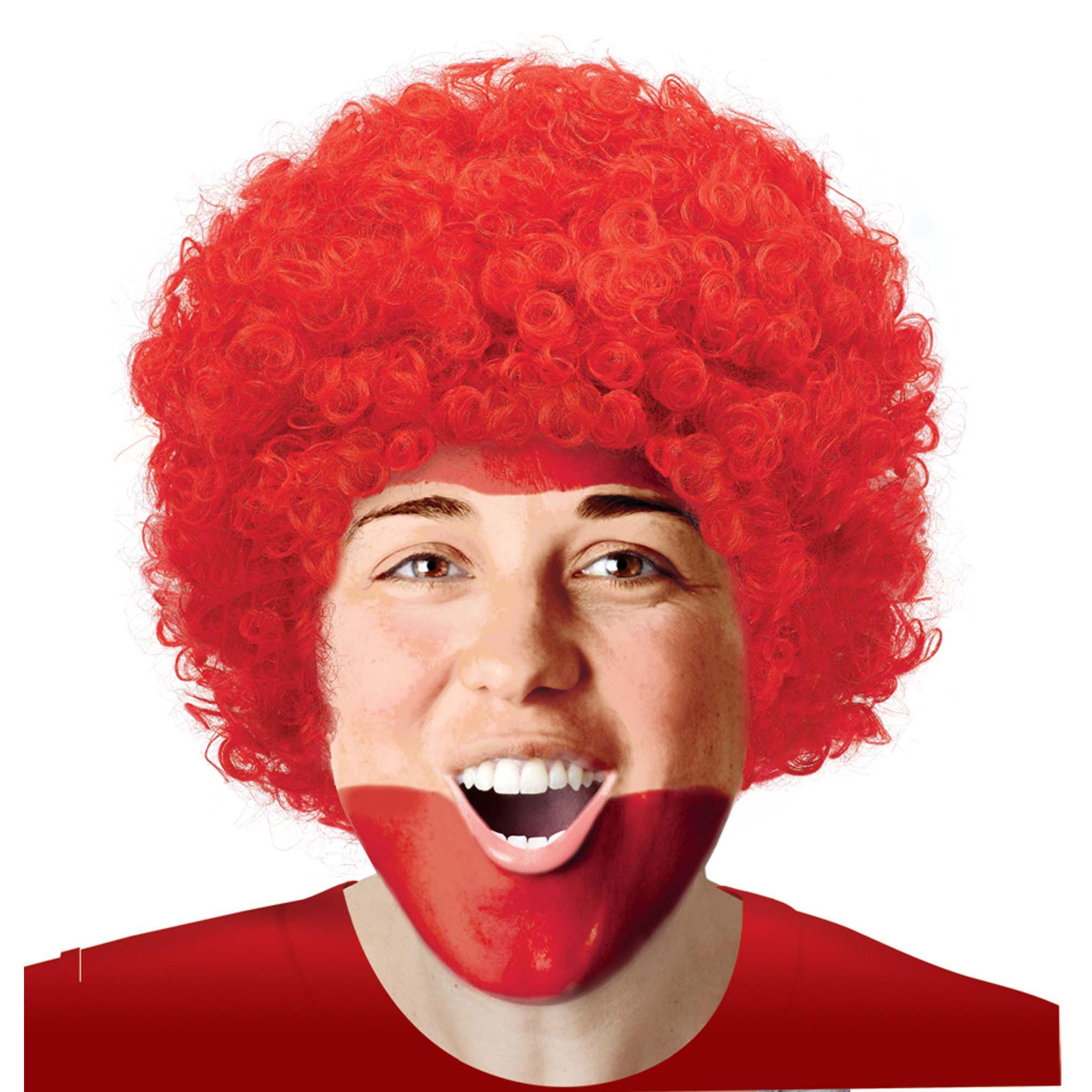 Red Curly Wig Costumes & Apparel - Party Centre