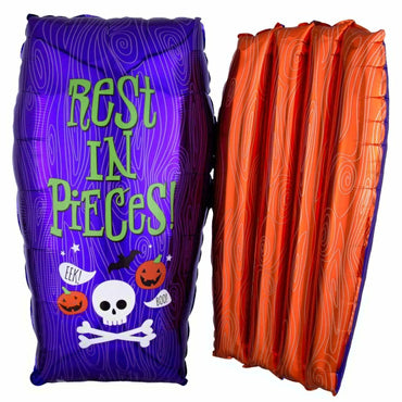 Open Coffin Multi-Balloon 76x78cm Balloons & Streamers - Party Centre