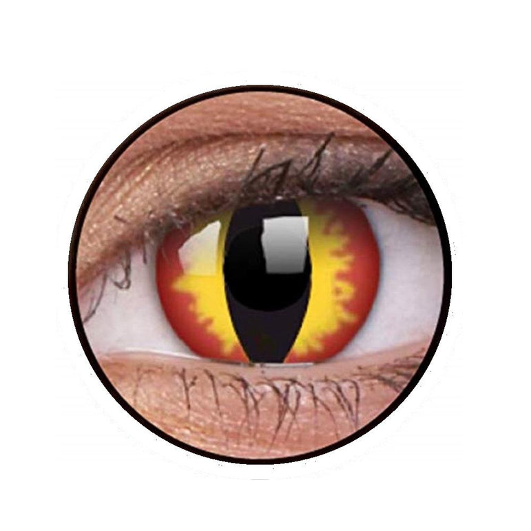 Dragon Eyes Crazy Lens One Day Costumes & Apparel - Party Centre