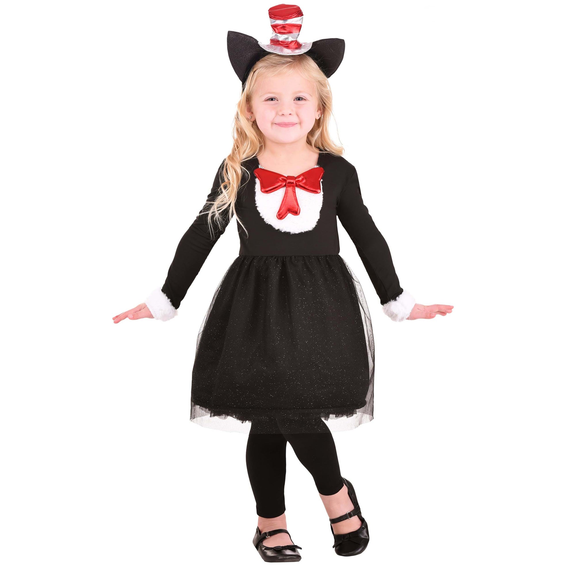 Toddler The Cat in the Hat Girl Costume