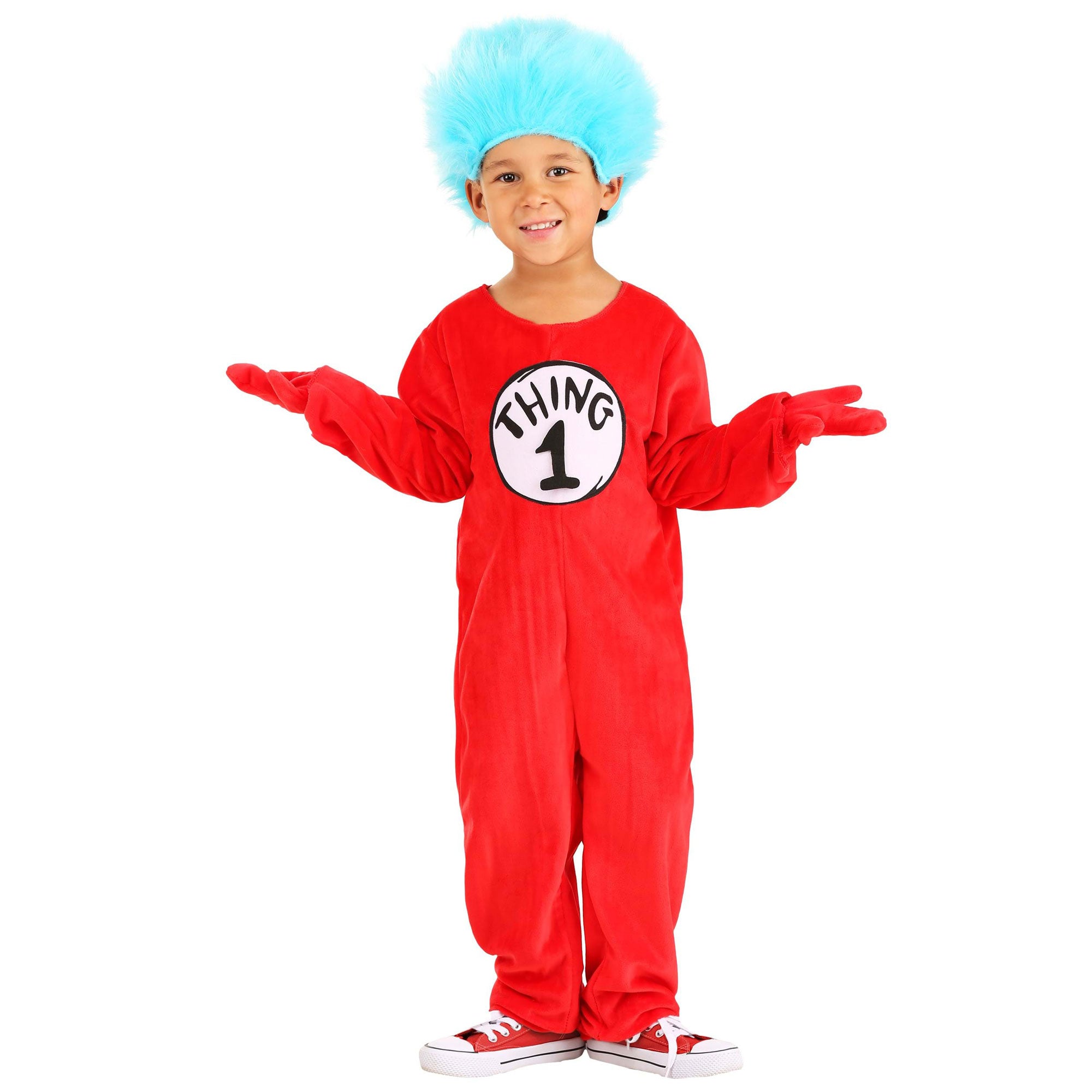 Toddler Thing 1 & 2 Deluxe Costume