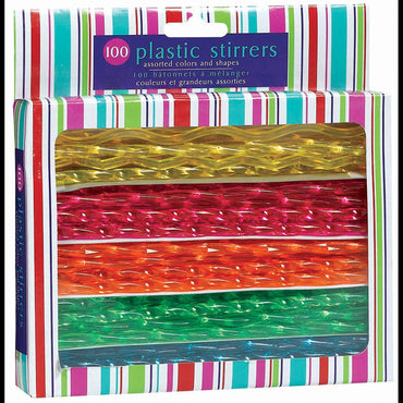 Cocktail Stirrers 100pcs Candy Buffet - Party Centre