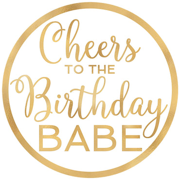 Confetti Fun Coasters Cardboard 18pcs Candy Buffet - Party Centre