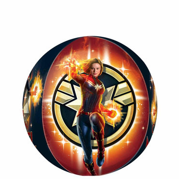 Captain Marvel Orbz Balloon Balloons & Streamers - Party Centre