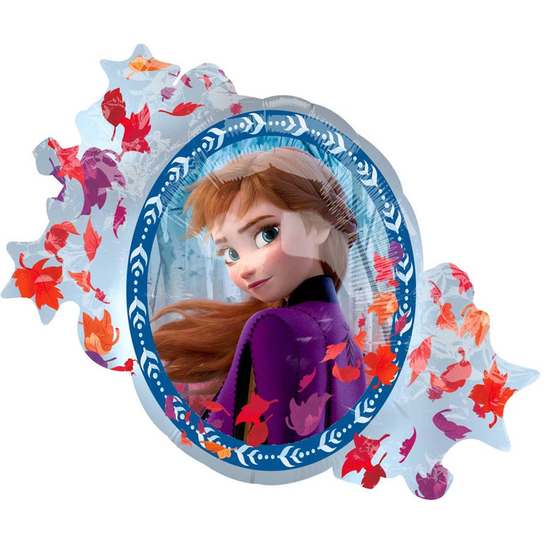 Frozen 2 Satin SuperShape Balloon 76x66cm Balloons & Streamers - Party Centre