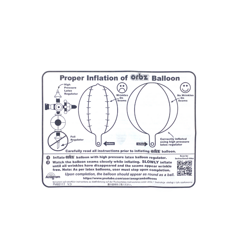 Frozen 2 Orbz Clear Balloon 38x40cm