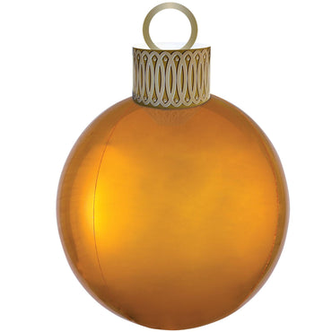 Gold Ornament Kit Orbz Balloon 38x50cm Balloons & Streamers - Party Centre